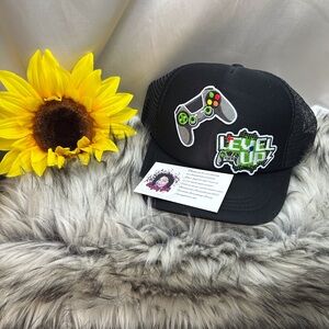 Black Gaming Kids Cap